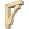 Ekena Millwork Imperial Craftsman Rough Sawn Bracket w/ Offset Brace, Douglas Fir, 8"W x 34"D x 40"H BKT0806X34X40IMP04RDF - alternate 1